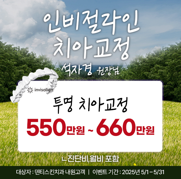 ❁인비절라인 교정❁